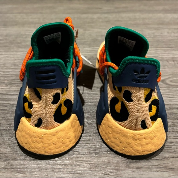 Pharrell x Adidas NMD Human Race Animal Print Pulse Amber - Picture 4 of 5